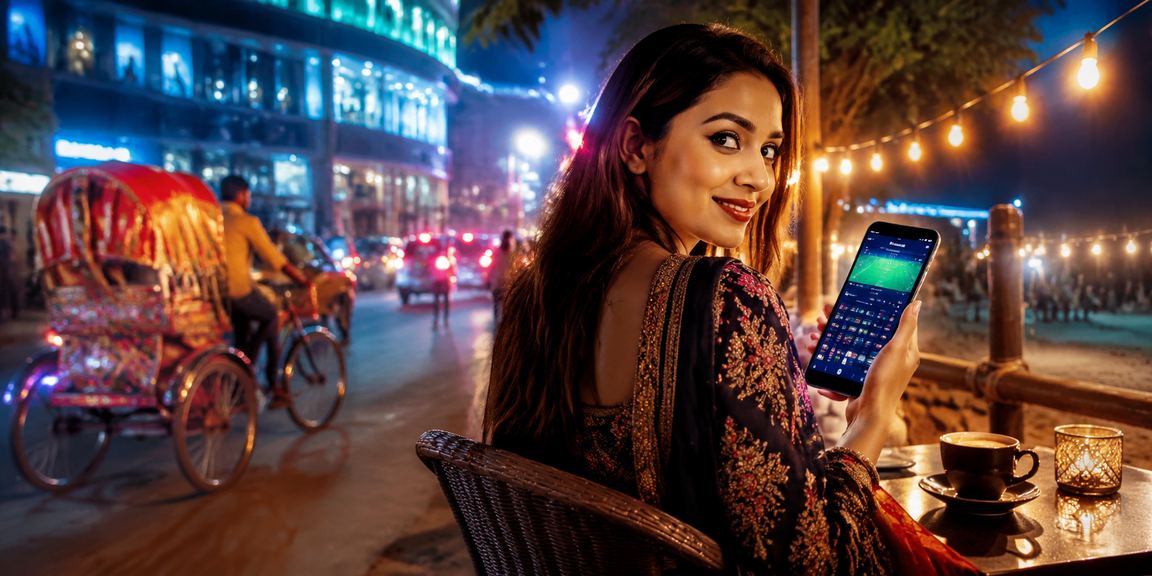 মোবাইল থেকে স্পোর্টস বেটিং ইন্টারফেস
